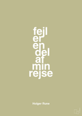 plakat: fejl er en del af min rejse - back to nature-Tennis-A1two3