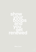 plakat: show your boobs and you get renewed - painters white-Musiker-A1two3
