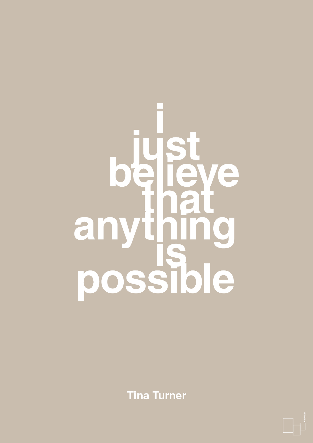 plakat: i just believe that anything is possible - creamy mushroom-Musiker-A1two3