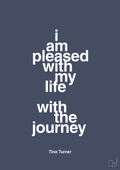 I am pleased with my life with the journey - petrol-Musiker-A1two3