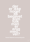 plakat: der er ikke noget så begavet som folk man er enig med vel - broken beige-Royale-A1two3