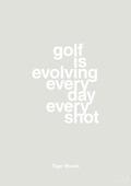 plakat: golf is evolving every day every shot - painters white-Golf-A1two3