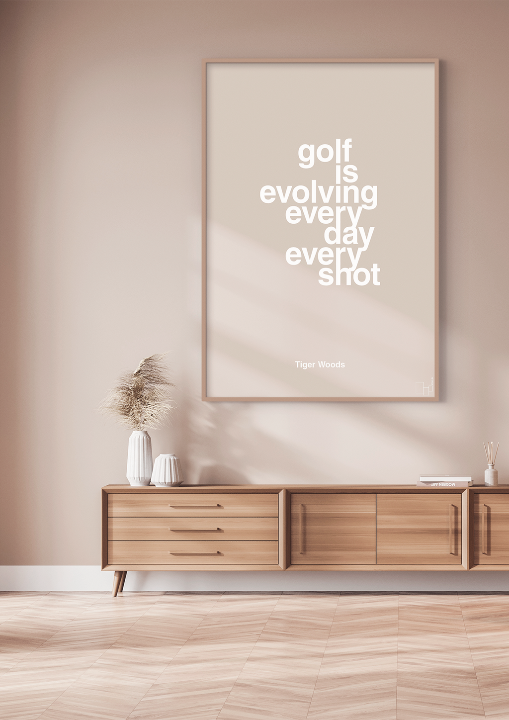 plakat: golf is evolving every day every shot - light drizzle-Golf-A1two3