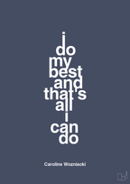 I do my best and that's all i can do - petrol-Tennis-A1two3