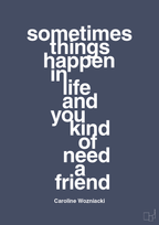 Sometimes things happen in life and you kind of need a friend - petrol-Tennis-A1two3