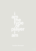 plakat: i am the type of player i am - painters white-Tennis-A1two3