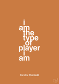 plakat: i am the type of player i am - rumba orange-Tennis-A1two3