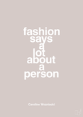 plakat: fashion says a lot about a person - broken beige-Tennis-A1two3