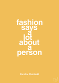 plakat: fashion says a lot about a person - honeycomb-Tennis-A1two3