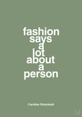 plakat: fashion says a lot about a person - jade-Tennis-A1two3