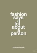 plakat: fashion says a lot about a person - misty forrest-Tennis-A1two3