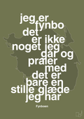 plakat: jeg er fynbo det er ikke noget jeg går og praler med - secret meadow-Ukendt-A1two3