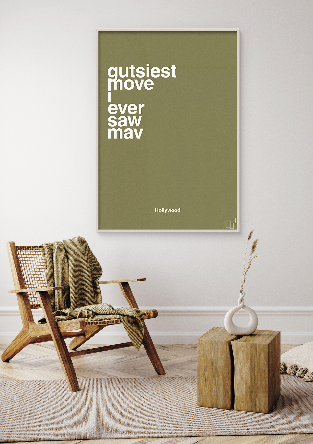 plakat: gutsiest move i ever saw mav - heavenly blue-Film & TV-A1two3