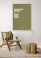 plakat: gutsiest move i ever saw mav - misty forrest-Film & TV-A1two3