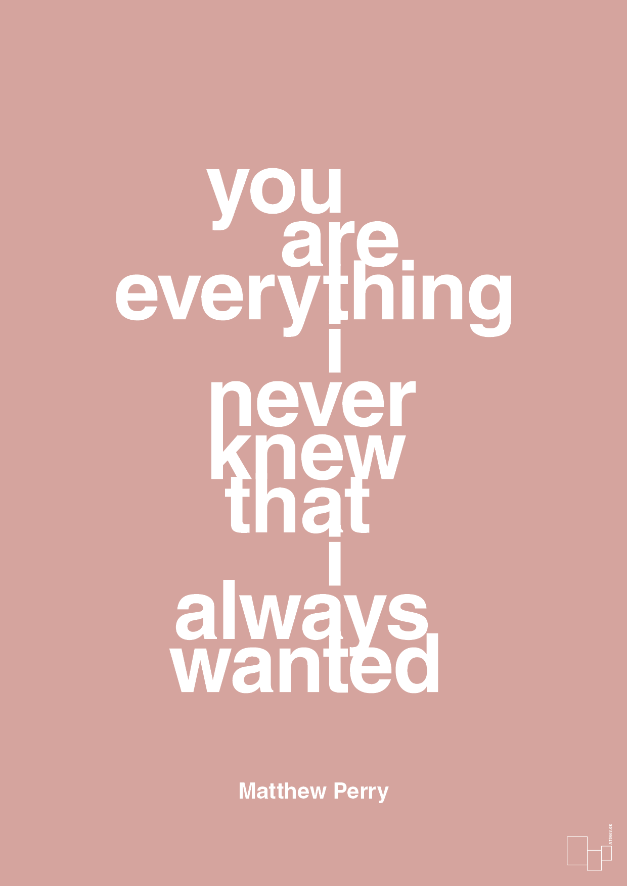 plakat: you are everything i never knew that i always wanted - bubble shell-Film & TV-A1two3