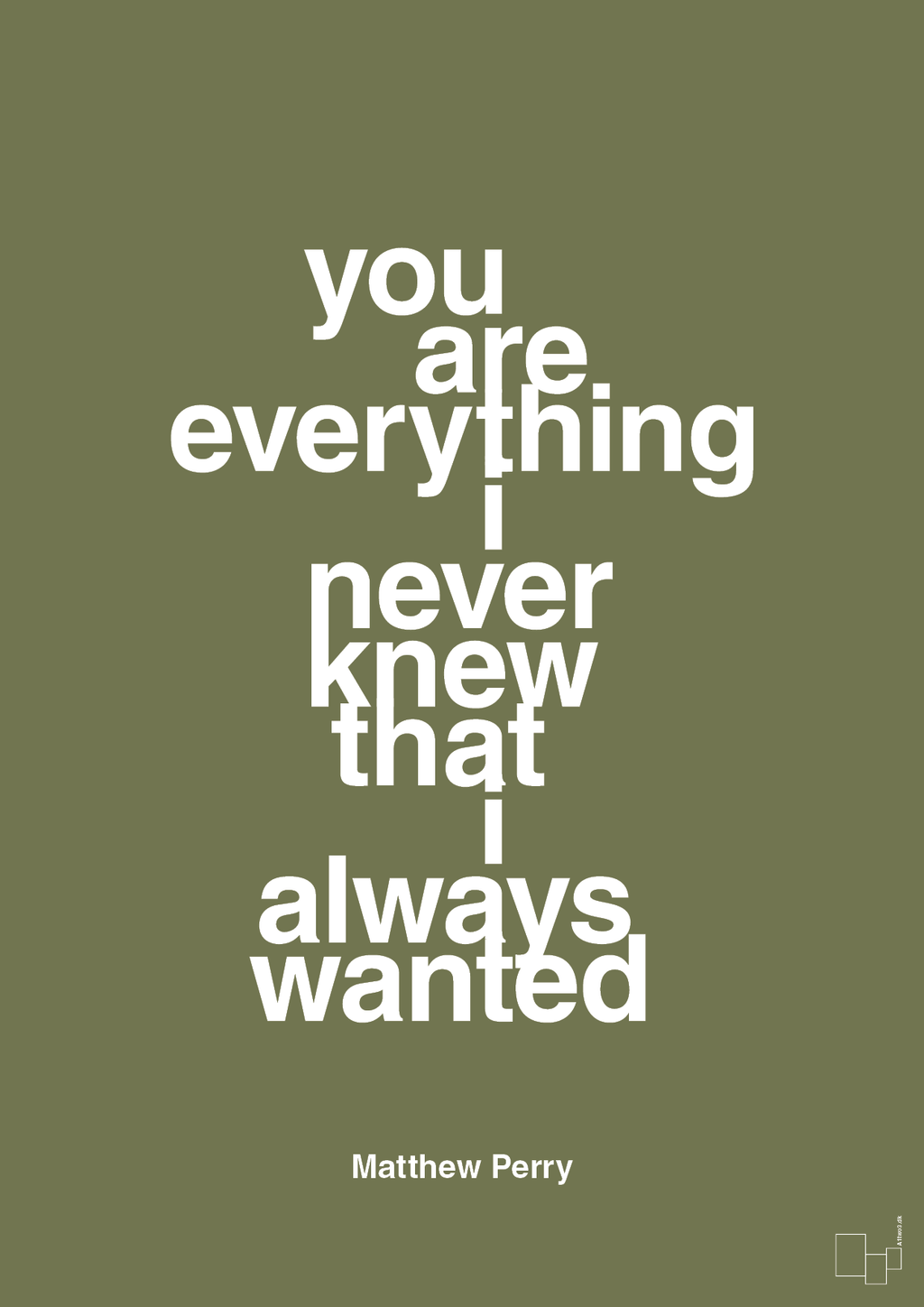 plakat: you are everything i never knew that i always wanted - secret meadow-Film & TV-A1two3