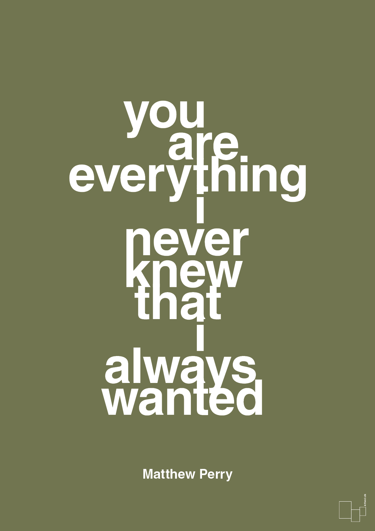 plakat: you are everything i never knew that i always wanted - secret meadow-Film & TV-A1two3