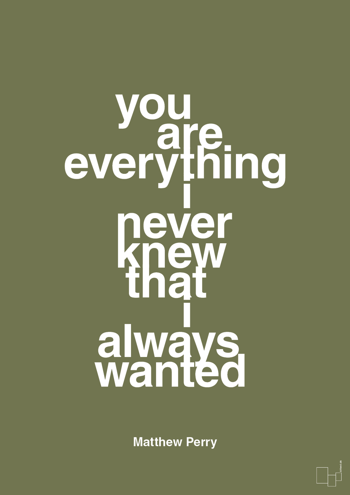 plakat: you are everything i never knew that i always wanted - secret meadow-Film & TV-A1two3