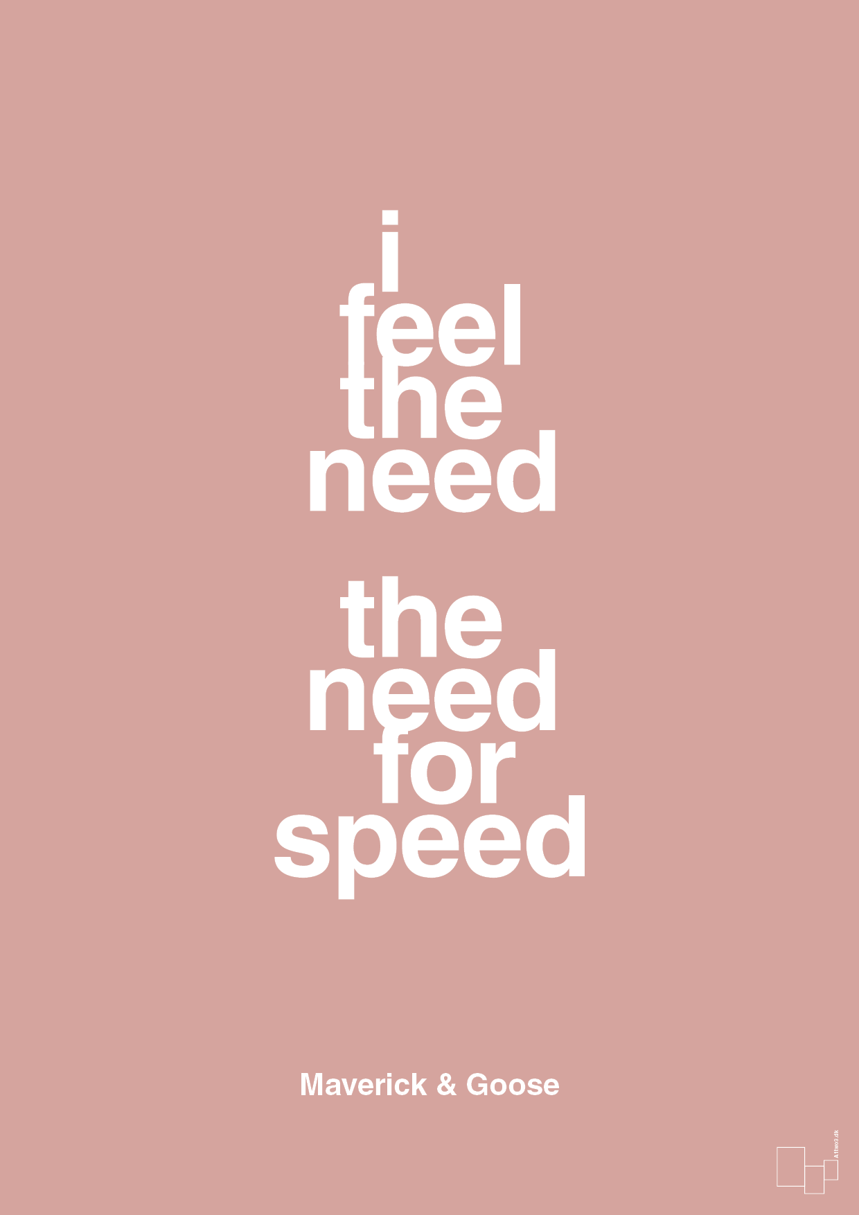 plakat: i feel the need the need for speed - bubble shell-Film & TV-A1two3
