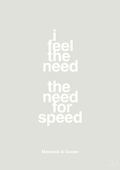 plakat: i feel the need the need for speed - painters white-Film & TV-A1two3