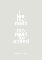 plakat: i feel the need the need for speed - painters white-Film & TV-A1two3
