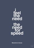 I feel the need the need for speed - petrol-Film & TV-A1two3