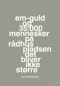 plakat: em-guld og 35.000 mennesker på rådhuspladsen det bliver ikke større - battleship gray-Håndbold-A1two3