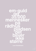 plakat: em-guld og 35.000 mennesker på rådhuspladsen det bliver ikke større - dusty lilac-Håndbold-A1two3