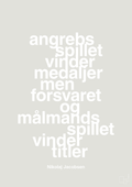 plakat: angrebsspillet vinder medaljer men forsvaret og målmandsspillet vinder titler - painters white-Håndbold-A1two3