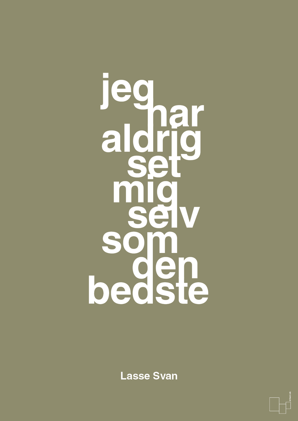 plakat: jeg har aldrig set mig selv som den bedste - misty forrest-Håndbold-A1two3