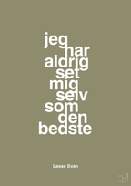 plakat: jeg har aldrig set mig selv som den bedste - misty forrest-Håndbold-A1two3