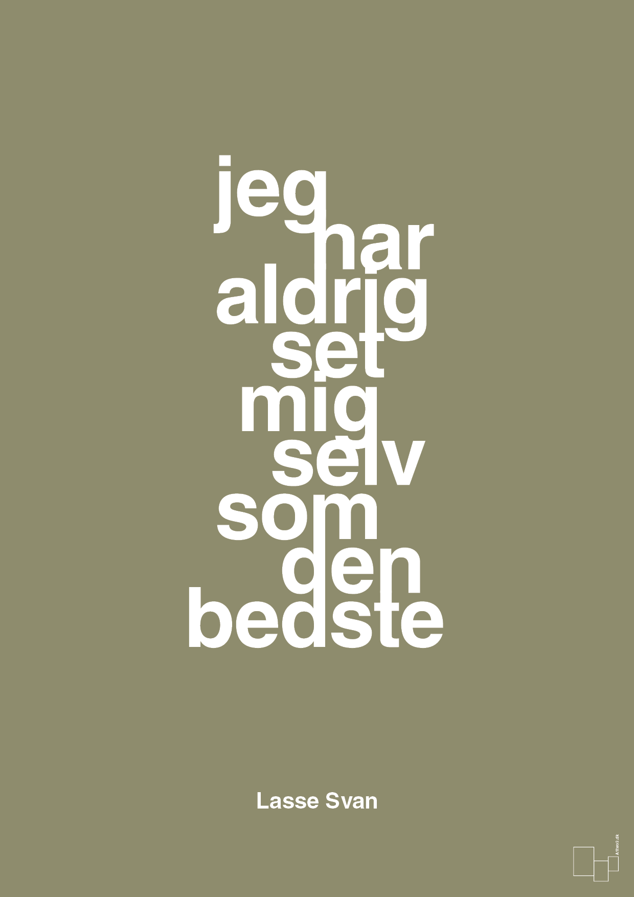 plakat: jeg har aldrig set mig selv som den bedste - misty forrest-Håndbold-A1two3