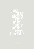 plakat: jeg har aldrig set mig selv som den bedste - painters white-Håndbold-A1two3