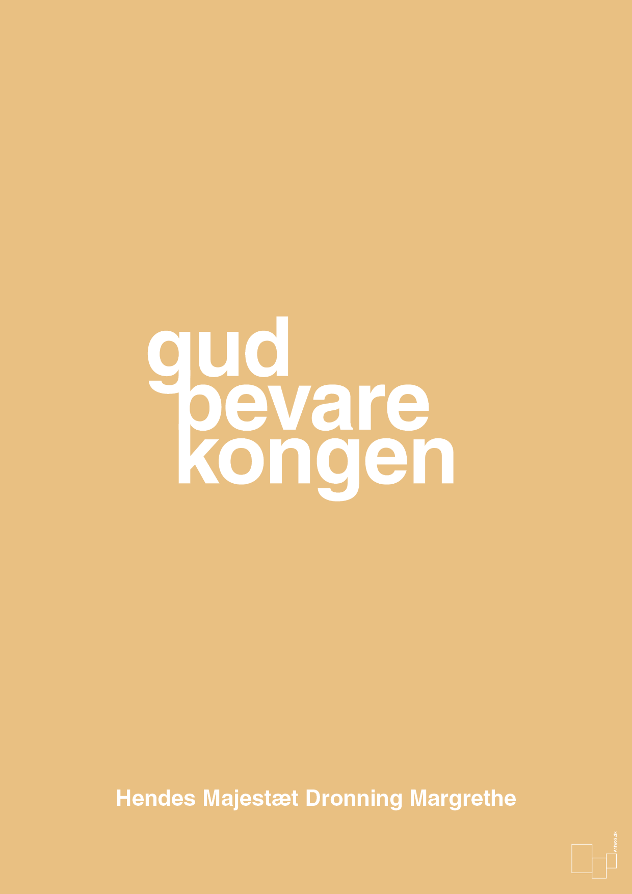 plakat: gud bevare kongen - charismatic-Royale-A1two3