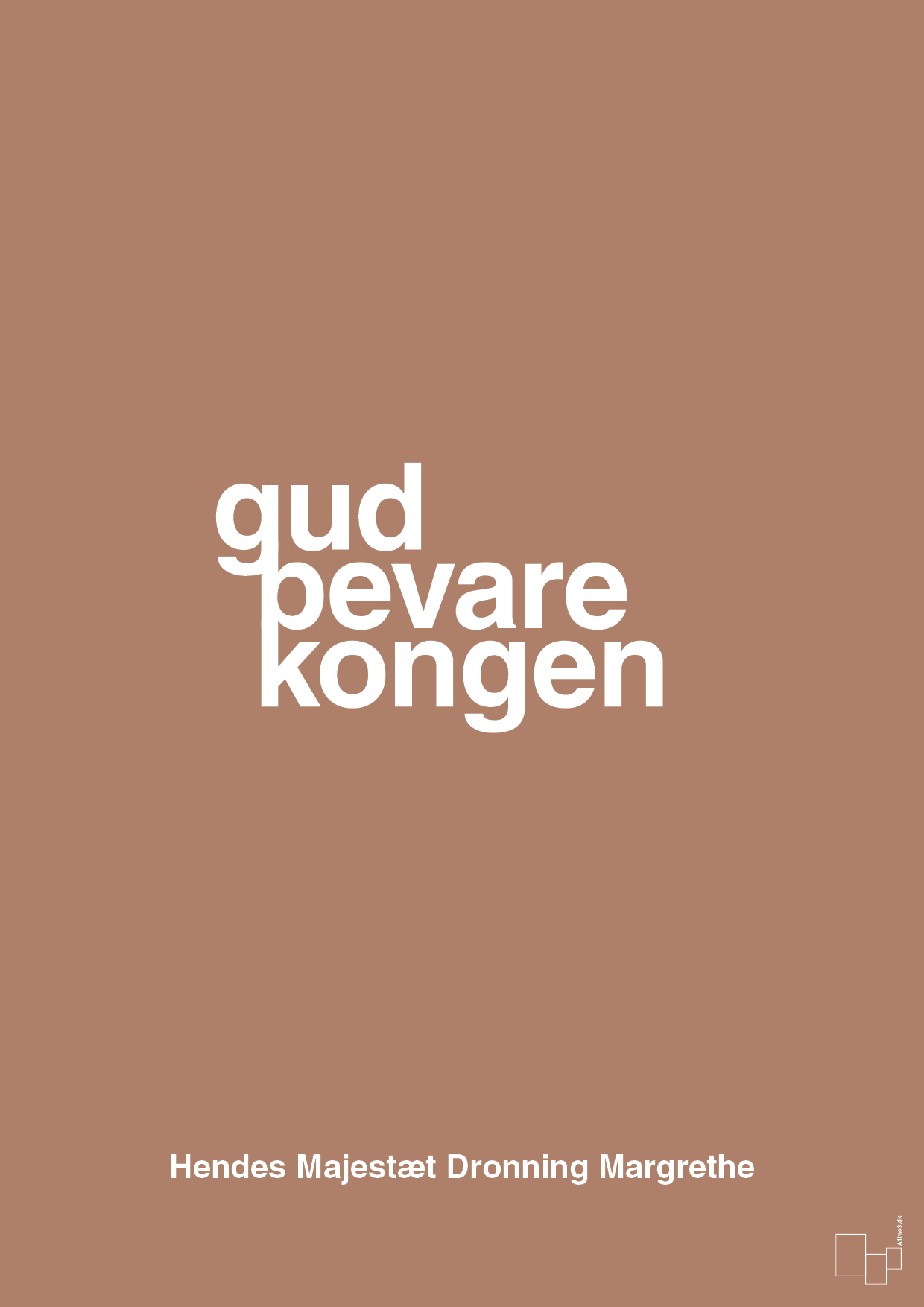 plakat: gud bevare kongen - cider spice-Royale-A1two3