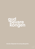 plakat: gud bevare kongen - creamy mushroom-Royale-A1two3