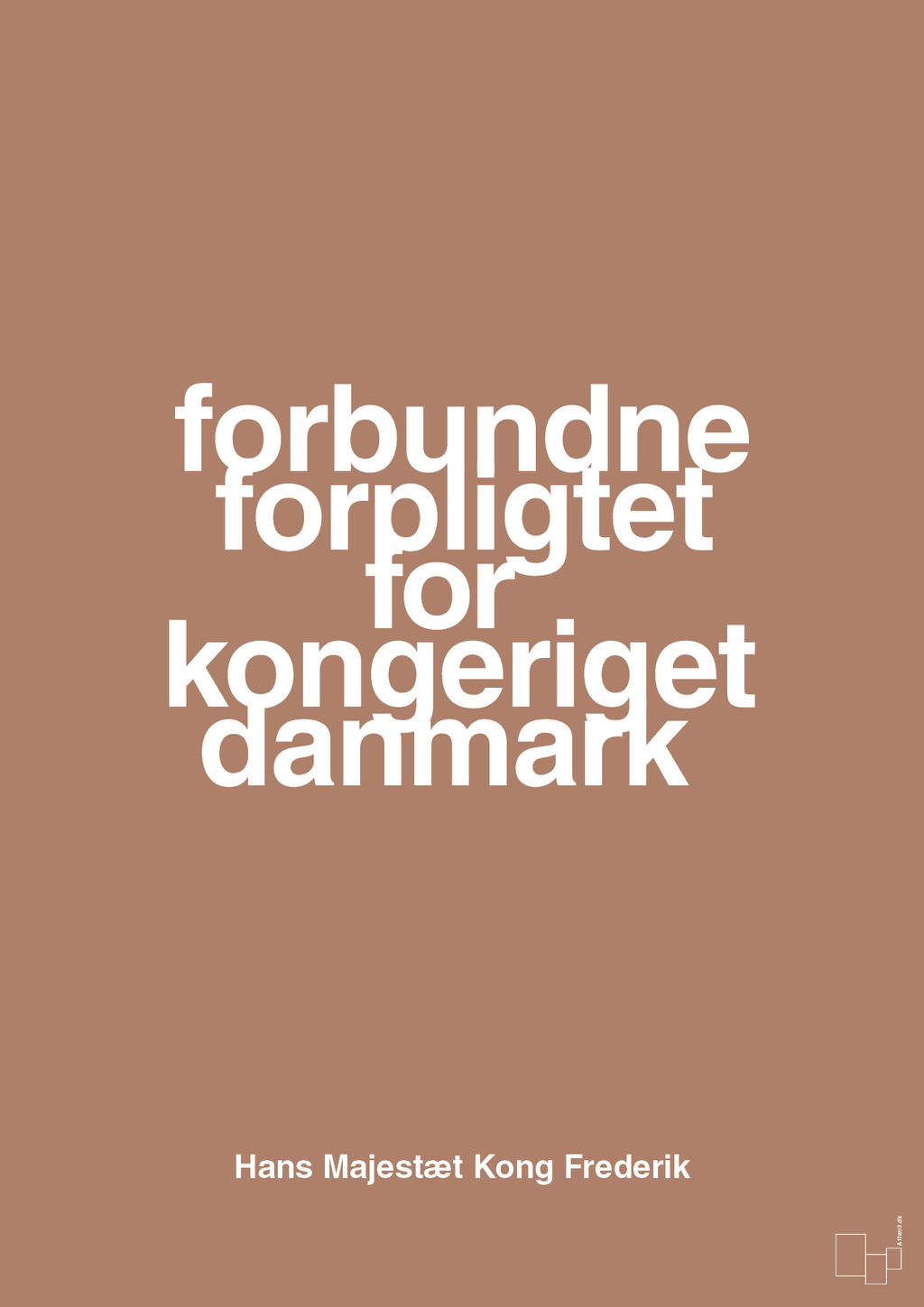 plakat: forbundne forpligtet for kongeriget danmark - cider spice-Royale-A1two3