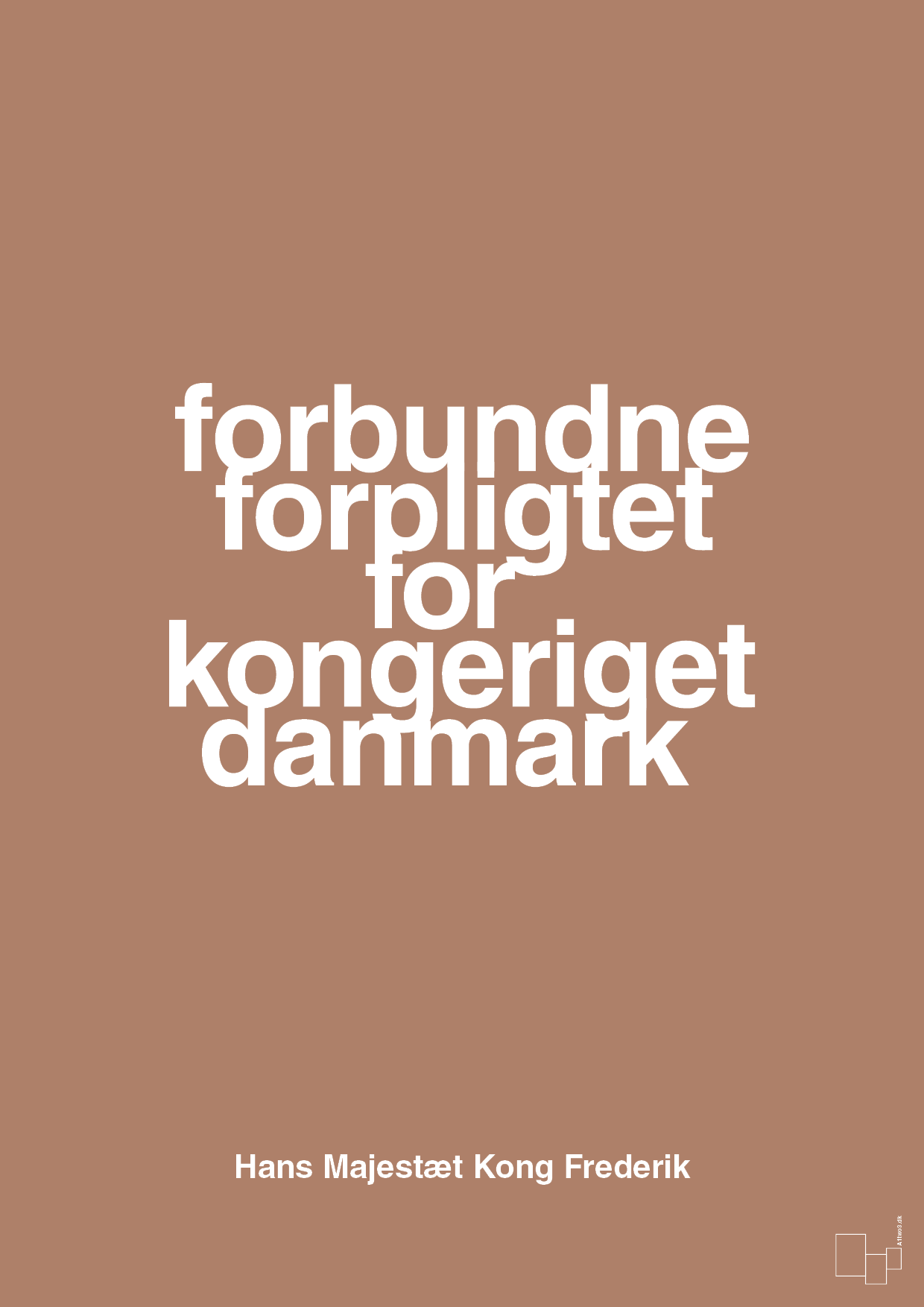 plakat: forbundne forpligtet for kongeriget danmark - cider spice-Royale-A1two3