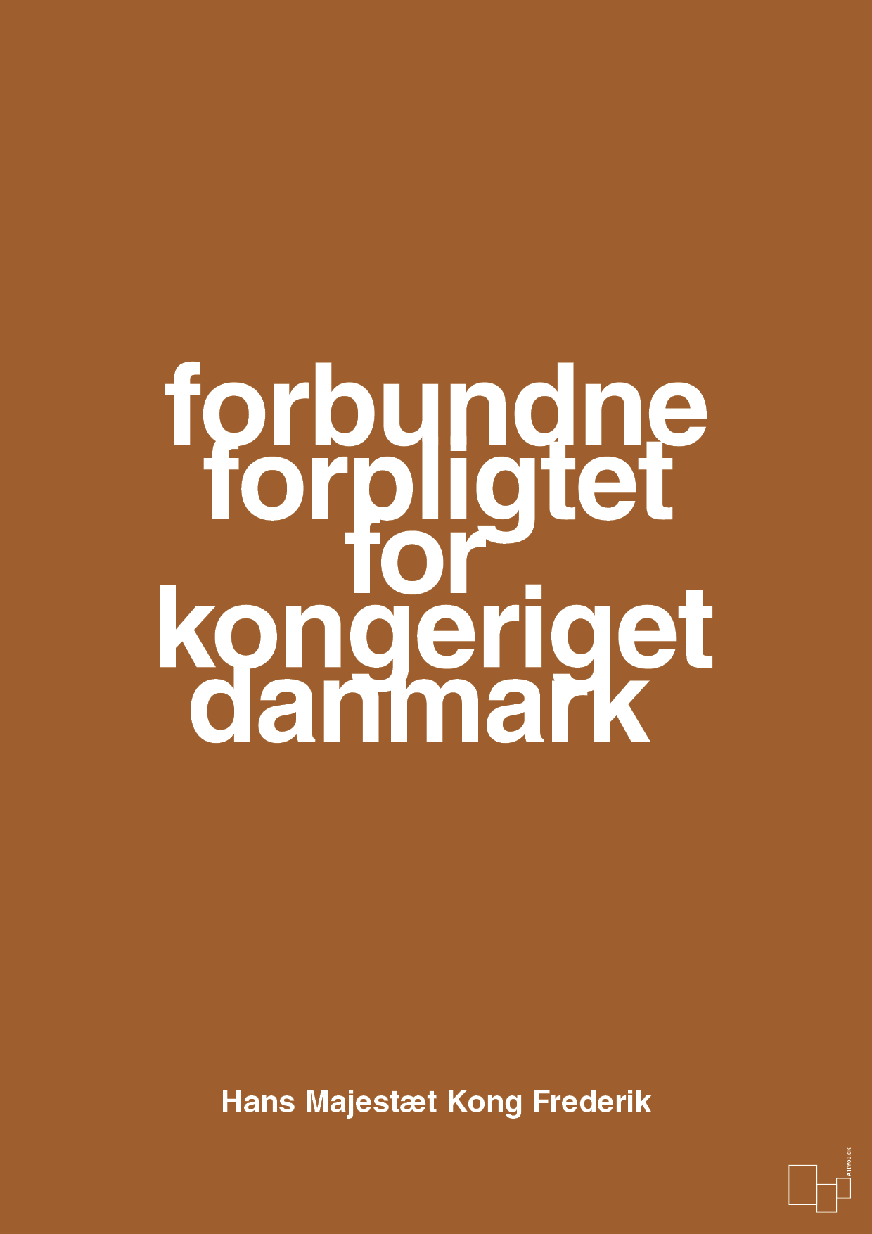 plakat: forbundne forpligtet for kongeriget danmark - cognac-Royale-A1two3