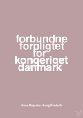 plakat: forbundne forpligtet for kongeriget danmark - light rose-Royale-A1two3