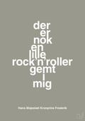plakat: der er nok en lille rock’n’roller gemt i mig - battleship gray-Royale-A1two3