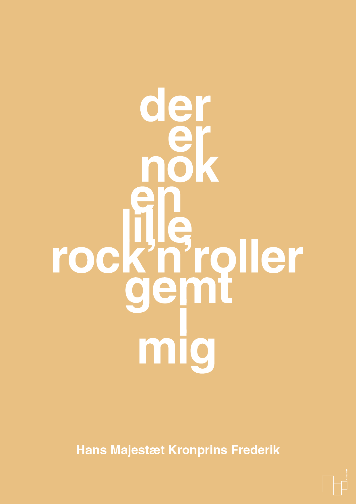 plakat: der er nok en lille rock’n’roller gemt i mig - charismatic-Royale-A1two3