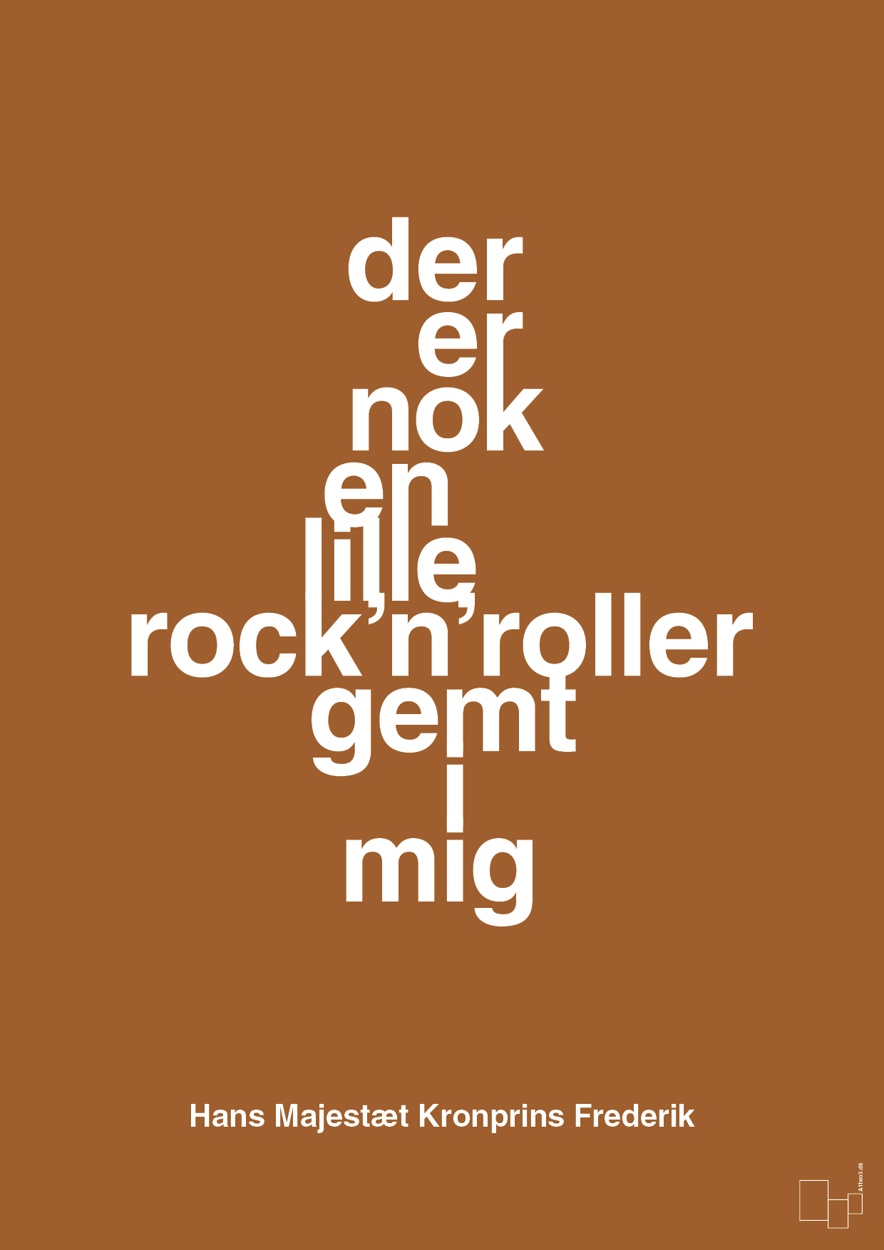 plakat: der er nok en lille rock’n’roller gemt i mig - cognac-Royale-A1two3