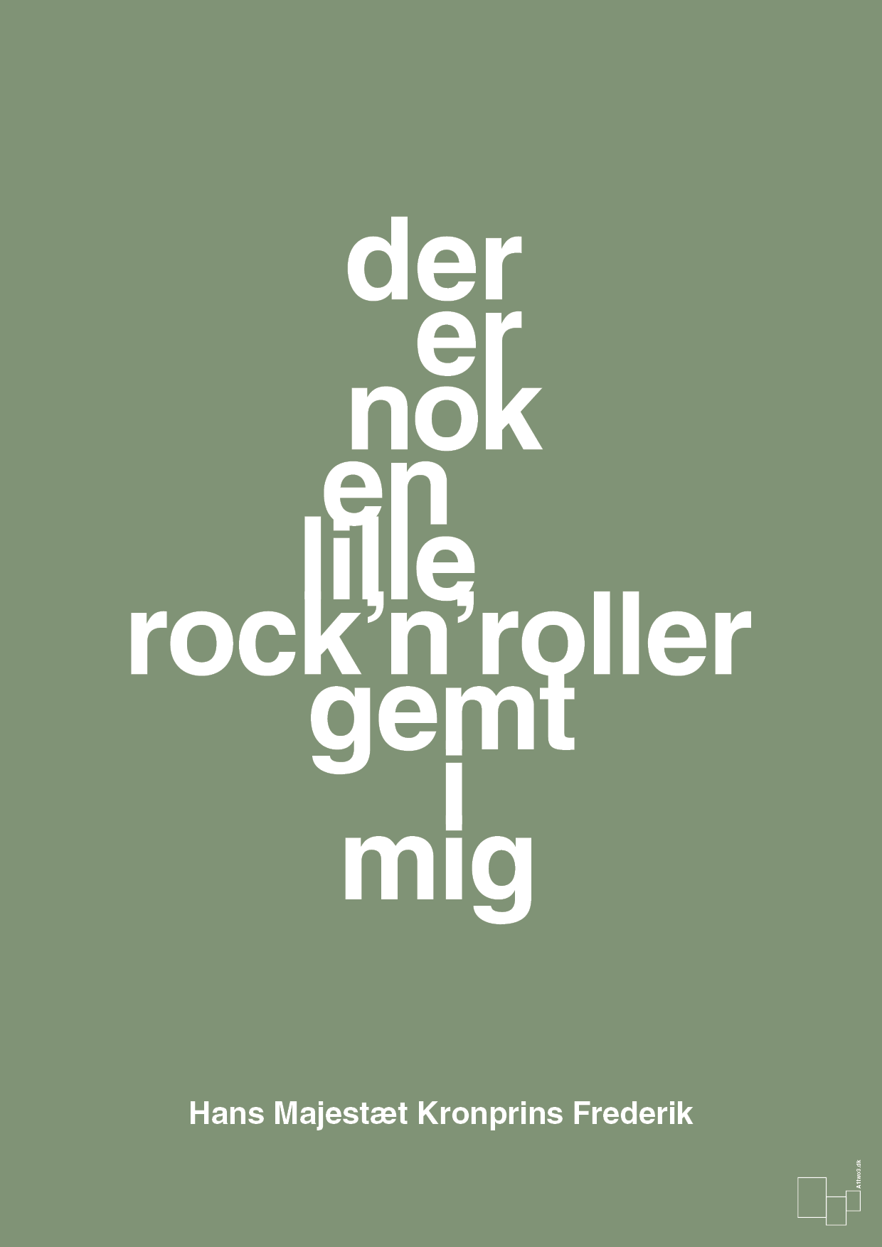 plakat: der er nok en lille rock’n’roller gemt i mig - jade-Royale-A1two3