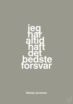 plakat: jeg har altid haft det bedste forsvar - battleship gray-Håndbold-A1two3