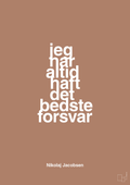 plakat: jeg har altid haft det bedste forsvar - cider spice-Håndbold-A1two3