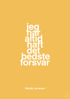 plakat: jeg har altid haft det bedste forsvar - honeycomb-Håndbold-A1two3