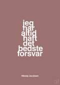 plakat: jeg har altid haft det bedste forsvar - plum-Håndbold-A1two3