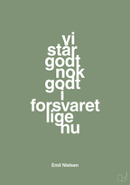 plakat: vi står godt nok godt i forsvaret lige nu - jade-Håndbold-A1two3