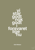 plakat: vi står godt nok godt i forsvaret lige nu - misty forrest-Håndbold-A1two3